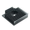 Aluminum Heat Sink 40*40*11mm For 3D Printer MK7 MK8 Extruder