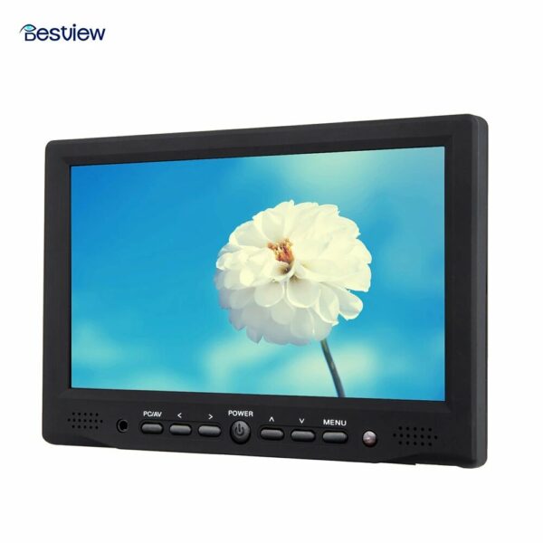 BESTVIEW BSY708-M 7 Inch Camera Monitor Digital Field LCD 800x480 HD Monitor 400cd/m² for DSLR Full HD Camera