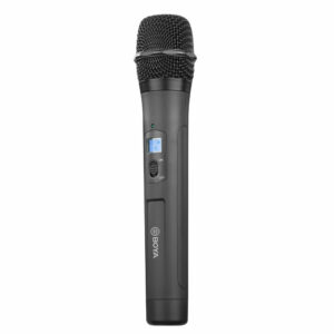BOYA BY-WHM8 Pro Microphone for Karaoke Interview Speech Music Recording Stage 48-Channel UHF Wireless Handheld Dynamic Mic