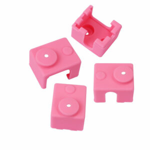 BUJIATE V6 Aluminum Block  Protective Silicone Sleeve High Temperature Resistant 260℃ for 3D Printer Accessories