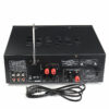 Bluetooth Amplificatore Stereo 2 Channel HiFi Audio Power Telecomando USB SD Amplifier 220V EU Plug