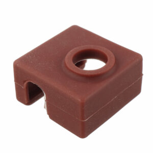 Coffee Brown Hotend Heating Block Silicone Cover Case For 3D Printer