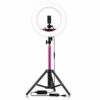 DOLED 14 Inches Stepless Dimmable Ring Light with Phone Holder for Photography YouTube TikTok Makeup Studio Lighting Photo Video Selfie
