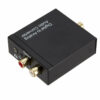 Digital Optical Fiber Coaxial Analog Audio Converter Apple TV 3 Audio Converter 3.5mm