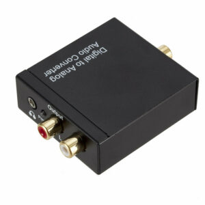 Digital Optical Fiber Coaxial Analog Audio Converter Apple TV 3 Audio Converter 3.5mm