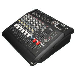 EL M PMX602D-USB 6 Channel Power Amplifier DJ Karaoke Audio Mixer Support USB Memory Card
