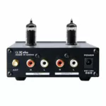 FX-AUDIO TUBE03MKII Tube 6K4 High Bass Pre-processor Headphone Amplifier QCC3008 Bluetooth 5.0 Lossless Audio Receiver