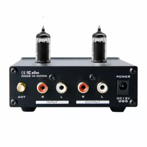 FX-AUDIO TUBE03MKII Tube 6K4 High Bass Pre-processor Headphone Amplifier QCC3008 Bluetooth 5.0 Lossless Audio Receiver