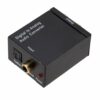 GRWIBEOU Audio Converter Coaxial Optical Fiber Toslink Digital To Jack 3.5 Analog L/R RCA SPDIF Digital Audio Decoder Stereo Amplifier Adapter