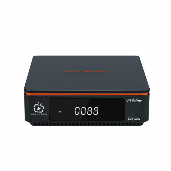 GTMEDIA V9 Prime DVB-S S2 S2X Satellite TV Signal Receiver H.265 1080P HD Wifi Biss Key with CA Card Support IPTV Youtube Online Movie USB Dongle