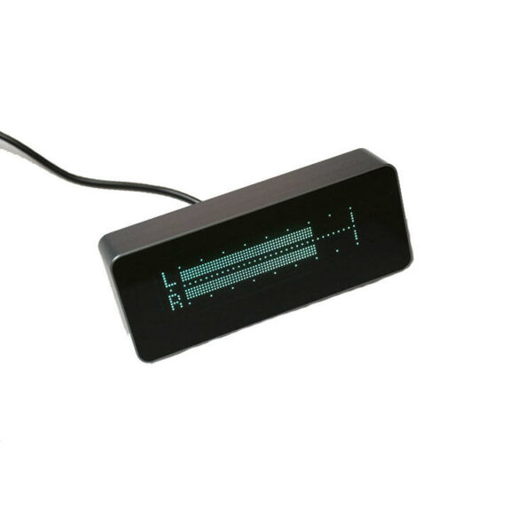 LINK1 AK7115 VFD Music Audio Spectrum Indicator VU Meter Precision Clock Adjustable AGC Mode with Remote Control