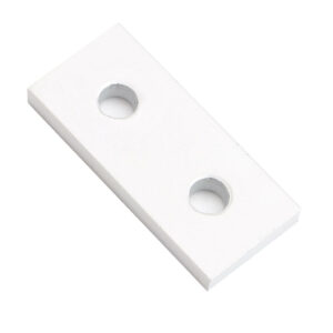 M5 Aluminum Profile 2-Hole Connection Plate V-Slot Linear Guide Connecting Panel For 3D Printer Parts