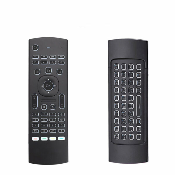 MX3 Air Mouse Smart Voice Remote Control Backlit 2.4G RF Wireless Keyboard for X96 mini KM9 A95X H96 MAX Android TV Box