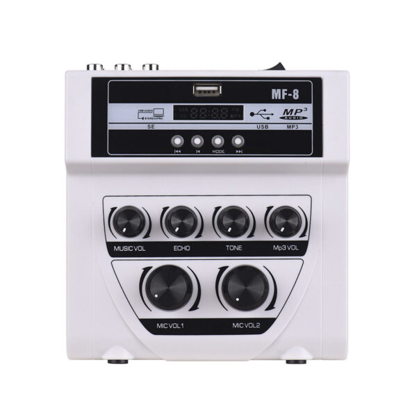 Mini Audio Mixer Sound Mixing Console Live Karaoke USB MP3 Playing Recording