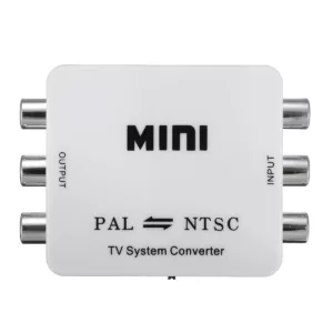 Mini PAL to NTSC TV Video System Bi-directional Converter Switch Adapter