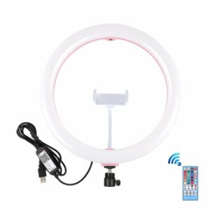 PULUZ PU458B PU458F 11.8 Inch Dimmable bluetooth APP Control Remote Control LED Video Ring Light for Youtube Tik Tok Live Streaming