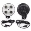 Photo Video Studio Lighting Kit 4-Socket E27 Lamp Holder Softbox Light Stands