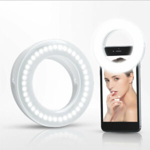 Portable Phone LED Ring Light Dimmable Fill Light for YouTube Video Make-up Selfie
