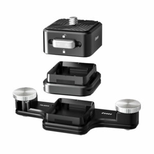 TELESIN Quick Release Plate Shoulder Strap Belt Base Clamp for GoPro Action Camera DSLR Camera Tripod Monopod Photography Studio