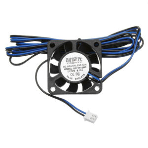 TRONXY® DC 12V 0.12A Blue 4010 Brushless Cooling Fan With 1.2M Cable For 3D Printer Part