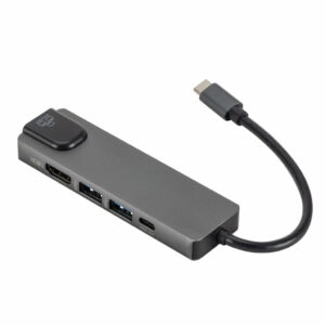 Type-C To RJ4+HDMI Type-C HUB Docking Station USB 3.1 Converter 4Kx2K Adapter for Mac Book For Google Chromebook Pixel For Dell XPS For Lenovo Yoga