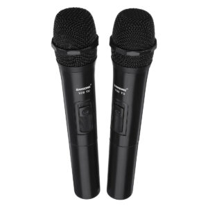 UHF USB 3.5mm 6.35mm Wireless Microphone Megaphone  Mic with Receiver for Karaoke Speech Loudspeaker