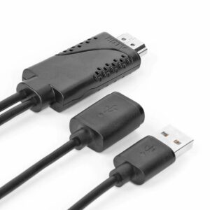 USB Female to HDMI Male 1080P HDTV TV Digital AV Adapter Cable Wire Converter Cord for IOS Android