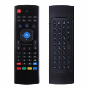 Universal Double-Sided 2.4G Wireless Air Mouse Gyro Sensing Mini Keyboard Remote Control For PC Android TV Box
