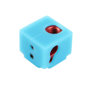 XCR-NV6 Aluminum Heating Block Silicone Sock Protective Case for 3D Printer Hotend Nozzle