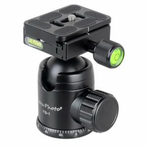 XILETU T-284C+FB-1 Carbon Fiber Camo Tripod Monopod Camera Stand for DSLR Camera Outdoor Hunting Live Broadcast Photography Studio Camcorder Video