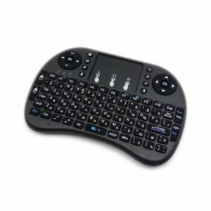 i8 2.4G Mini Wireless Keyboard Dry Battery Keyboard Air Mouse and Touchpad for Android TV Box PC Laptop
