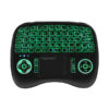 iPazzPort KP-810-21T-RGB Spainish Three Color Backlit Mini Keyboard Touchpad Airmouse