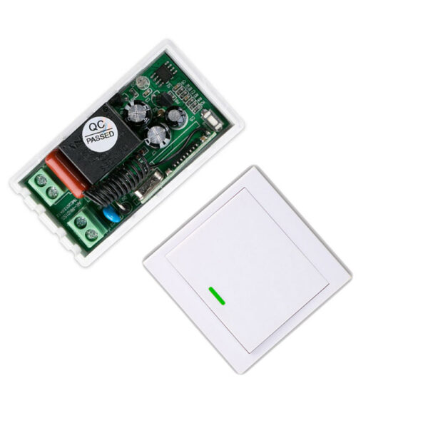 10A RF 433Mhz Wireless Wifi Remote Control Smart Switch Panel Dual Control Light Button Rocker Switch For Smart Home
