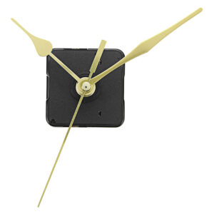 10pcs 20mm Shaft Length Gold Hands Quartz Wall Clock Silent Movement Mechanism Repair Parts
