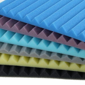 18 Pcs Soundproofing Wedges Acoustic Panels Tiles Insulation Closed Cell Foams