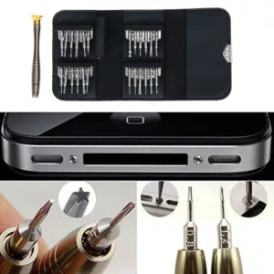 25 in 1 Screwdriver Set Precision Screwdriver Wallet Kit Repair Tools Watch Opening Pry Tool Sets