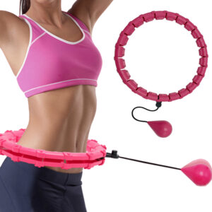 Adjustable Sport Waist Exercise Detachable Hoops
