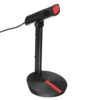 3.5MM Desktop Computer Microphone Song Game Live MIC Condenser Stand Mount Kit