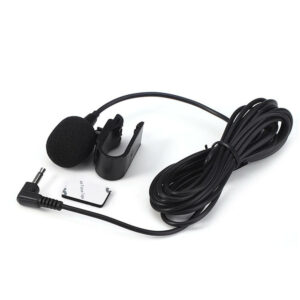 3.5mm 3m Wired Car Navigation GPS Mini Microphone DVD Megaphone Loudspeaker Microphones Collar Clip Lavalier
