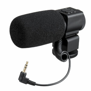 3.5mm External Stereo Microphone MIC for Canon DSLR Camera DV Camcorder