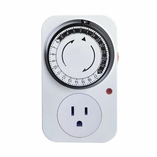 3600W Timing Socket Kitchen Socket 24-hour Cycle Switch Automatic Power-off Appointment Timer Switch Socket