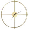 50cm Large Modern Hollow Double Ring Wall Clock Home Bedroom Bar Hotel Decor
