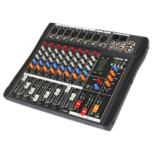 6/8/12/16 Channels Professional Audio Mixer 6 Music Modes USB bluetooth Mixing Console Amplifier For Live Studio KTV Party Recording DJ