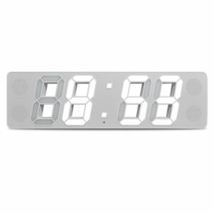 AC100-240V Smart bluetooth Speaker Clock Multifunctional Electronic Alarm Clock Wall Clock Simple Mini Program
