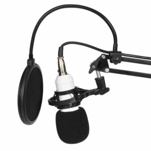 BM-800 NB-35 Capacitor Condenser Microphone 48V Phantom Power  USB Sound Card for PC Recording Live Broadcast Studio KTV Karaoke Singing
