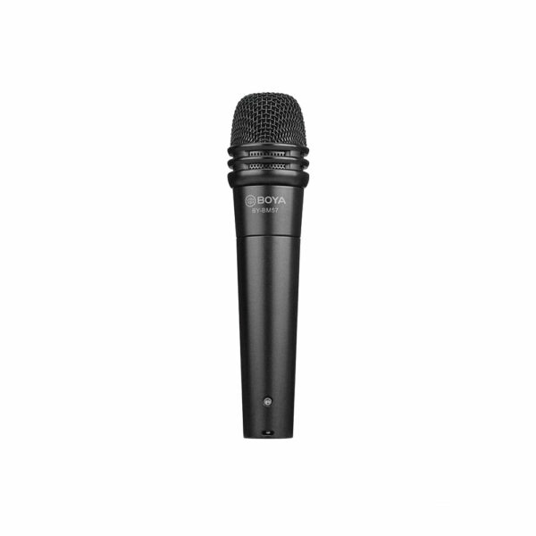 BOYA BY-BM57 Cardioid Dynamic Microphone 6.35mm Output Band Instrument Vocal Mic for Speaker Live Audio Recording