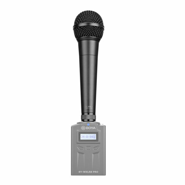 BOYA BY-BM58 Cardioid Dynamic Vocal Microphone 6.35mm Output for Sperker Amplifier DVD Audio Mixer PC Speech Theater Live Singing Stage
