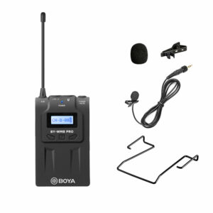 BOYA TX8 Pro Wireless Bodypack Transmitter Lavalier Condenser Microphone Kit Digital UHF 100m System for RX8 BY-WM8 Pro K2 K1