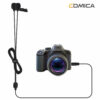 Comica CVM-D02 6m Dual-head Lavalier Microphone Mini Omnidirectional Clip Condenser Mic for Sony for Nikon Camera Interview Mobile Phone Viedo Recroding Live Broadcast