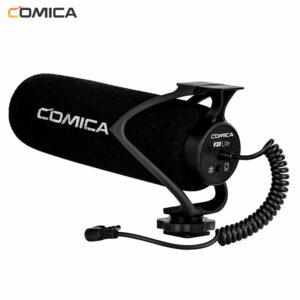 Comica CVM-V30 LITE Video Microphone Super-Cardioid Condenser Camera Recording Microphone for Nikon for Canon for Sony Huawei Camera Mobile Phone